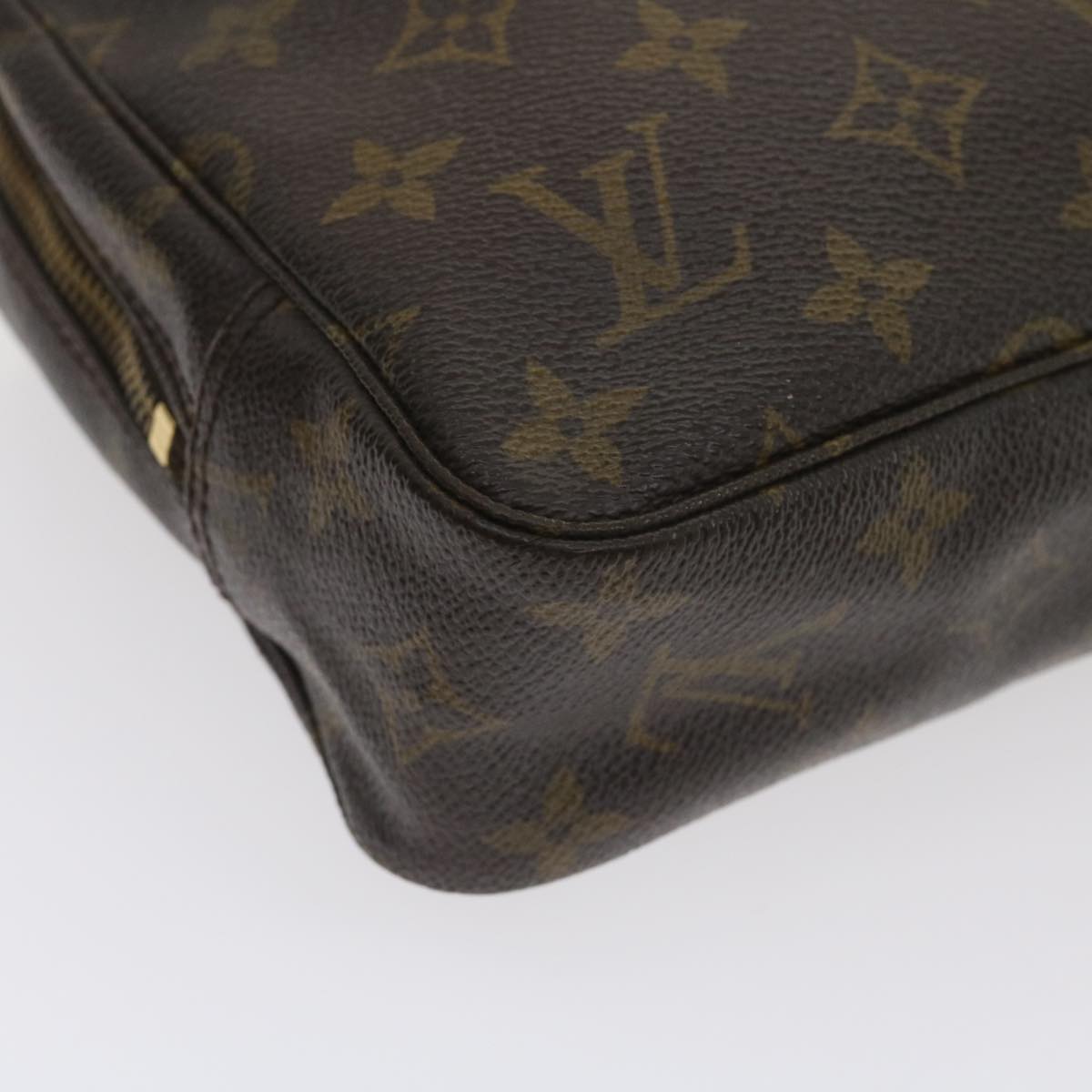 LOUIS VUITTON Monogram Trousse Toilette 23 Clutch Bag M47524 LV Auth jk1807