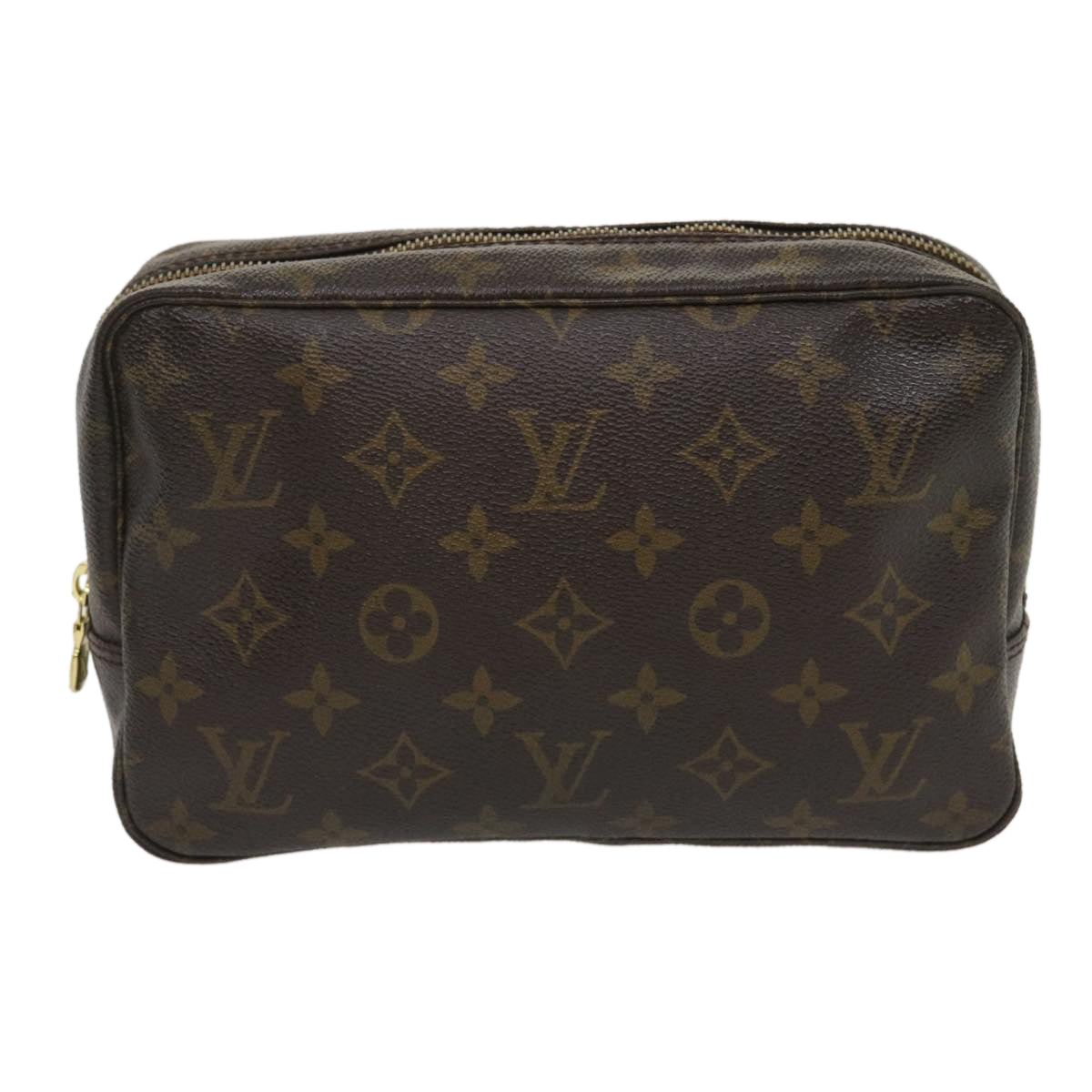 LOUIS VUITTON Monogram Trousse Toilette 23 Clutch Bag M47524 LV Auth jk1807