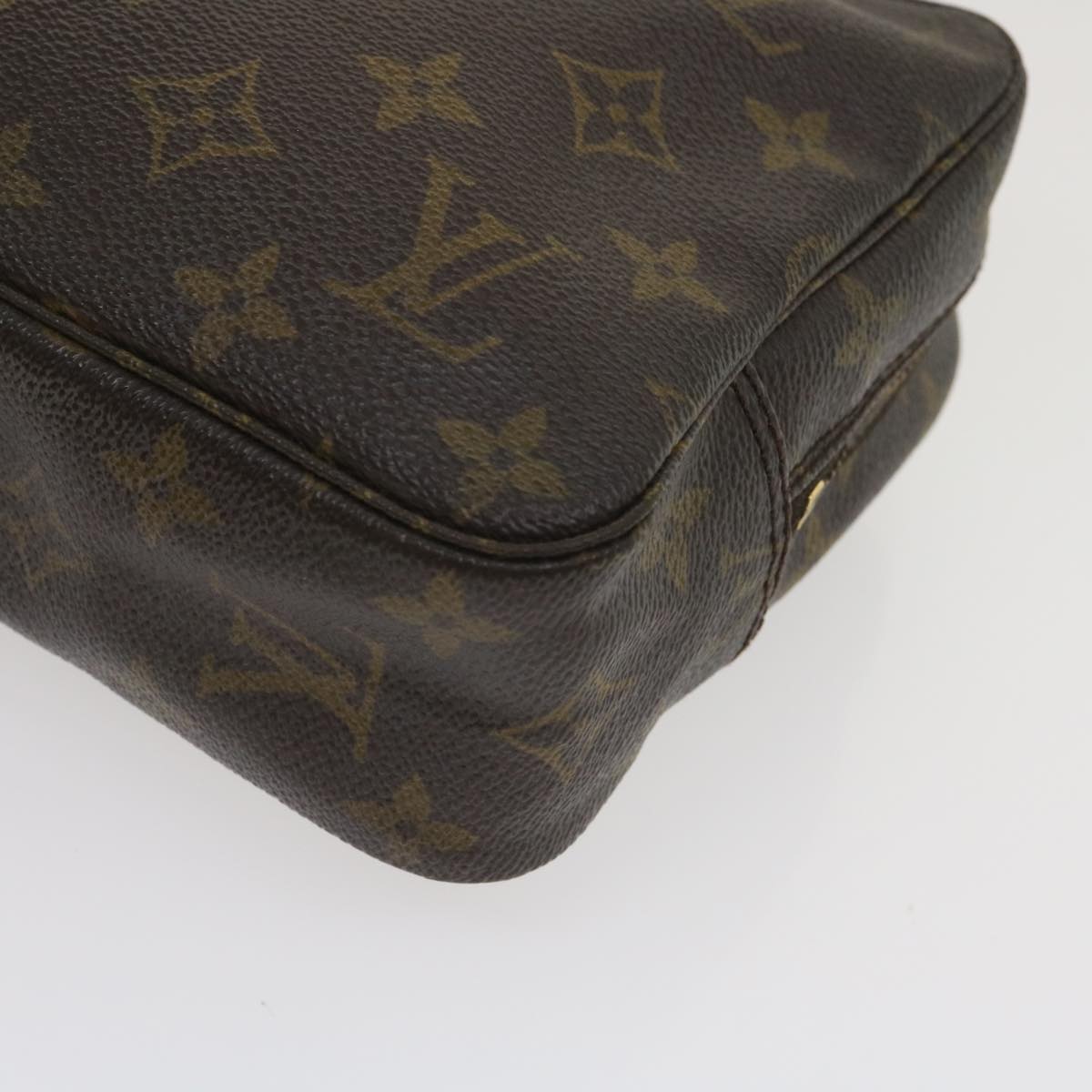 LOUIS VUITTON Monogram Trousse Toilette 23 Clutch Bag M47524 LV Auth jk1807