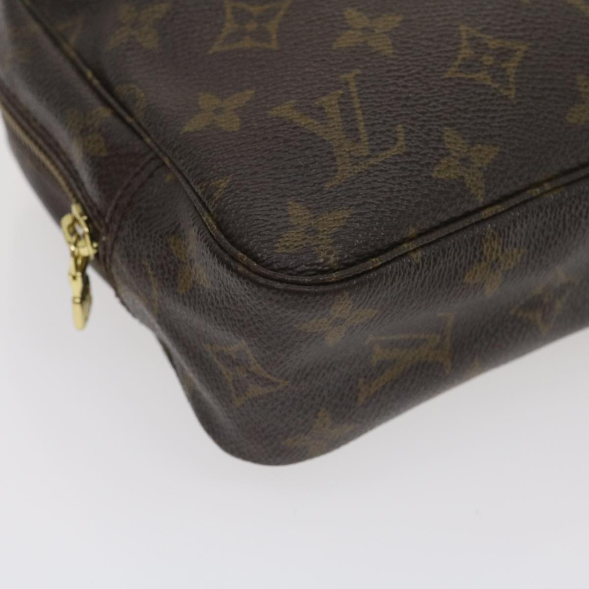 LOUIS VUITTON Monogram Trousse Toilette 23 Clutch Bag M47524 LV Auth jk1807