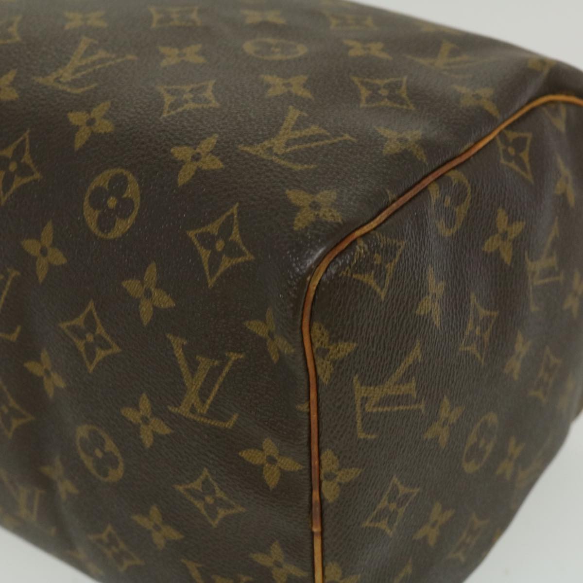 LOUIS VUITTON Monogram Speedy 30 Hand Bag M41526 LV Auth jk1823