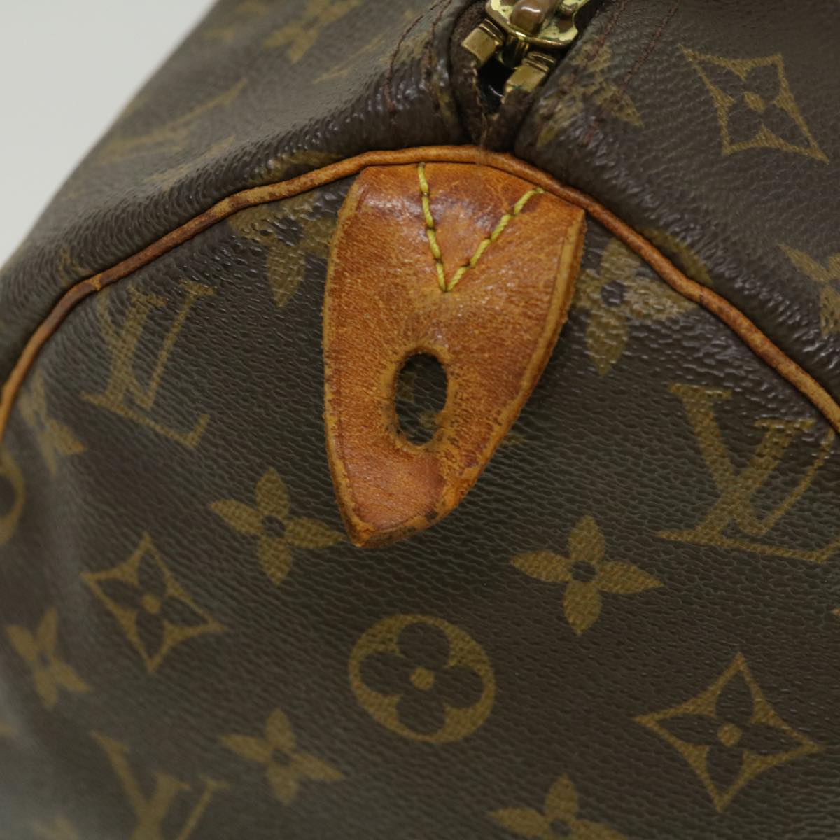 LOUIS VUITTON Monogram Speedy 30 Hand Bag M41526 LV Auth jk1823