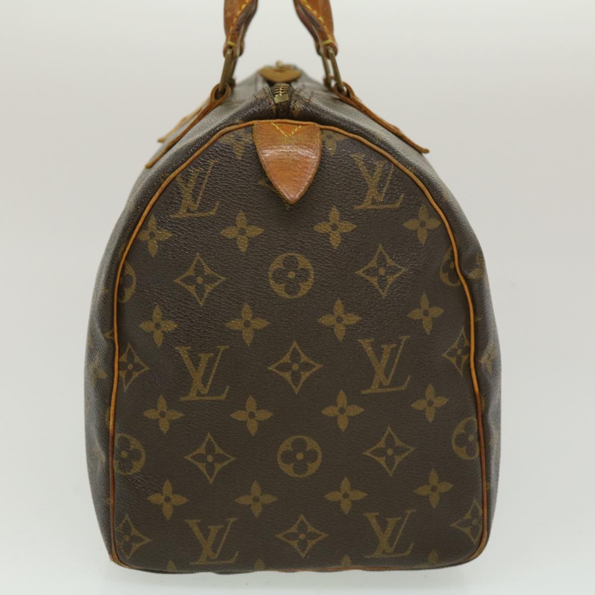 LOUIS VUITTON Monogram Speedy 30 Hand Bag M41526 LV Auth jk1823