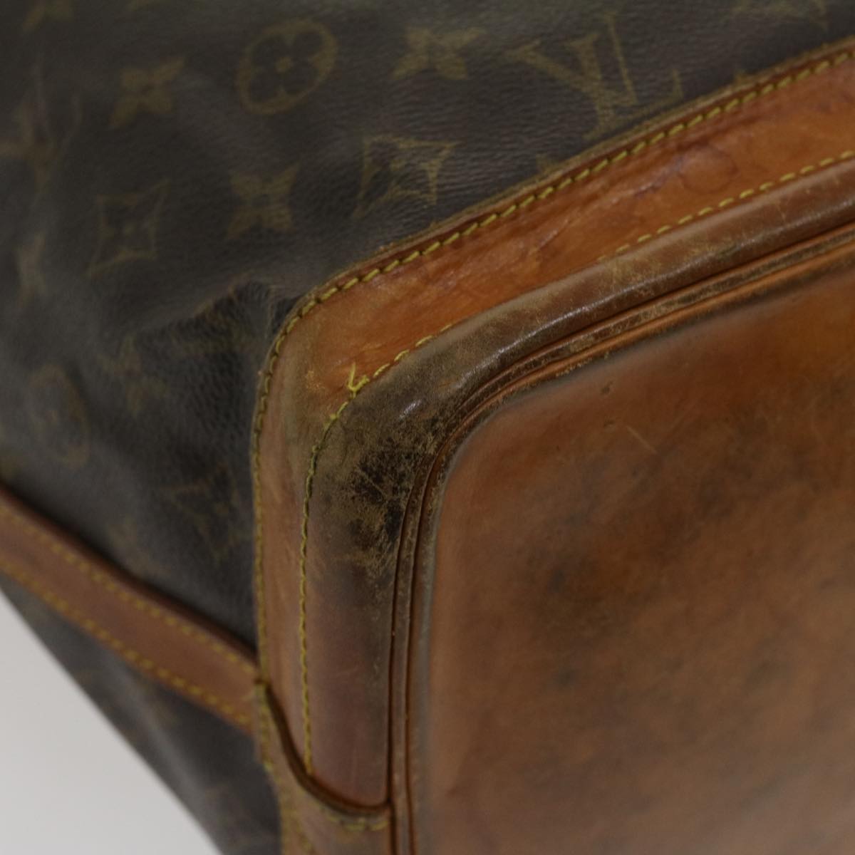 LOUIS VUITTON Monogram Noe Shoulder Bag M42224 LV Auth jk1850