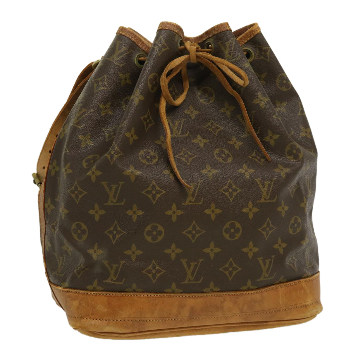 LOUIS VUITTON Monogram Noe Shoulder Bag Vintage M42224 LV Auth jk1853