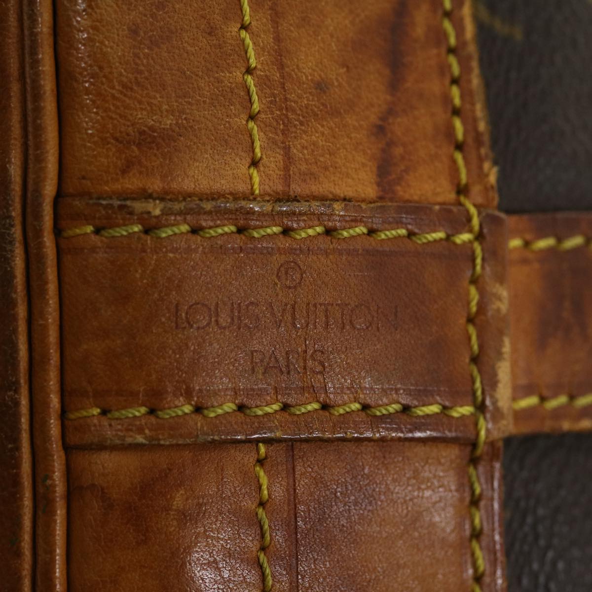 LOUIS VUITTON Monogram Noe Shoulder Bag M42224 LV Auth jk1857