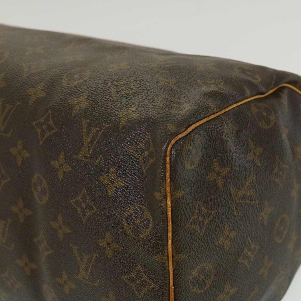 LOUIS VUITTON Monogram Speedy 35 Hand Bag M41524 LV Auth jk1876