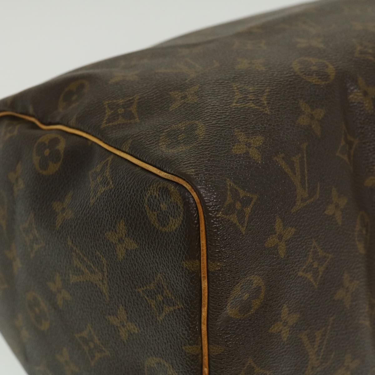 LOUIS VUITTON Monogram Speedy 35 Hand Bag M41524 LV Auth jk1876