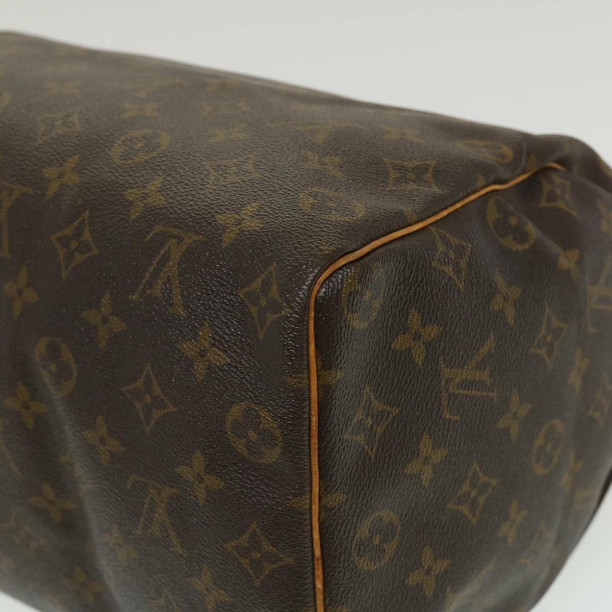 LOUIS VUITTON Monogram Speedy 35 Hand Bag M41524 LV Auth jk1876