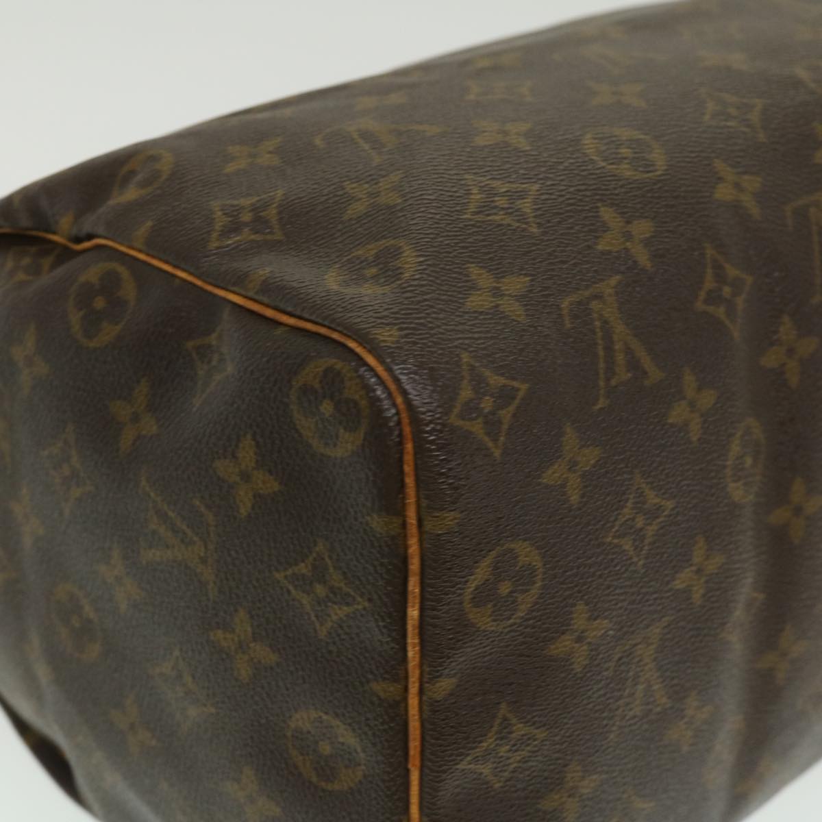 LOUIS VUITTON Monogram Speedy 35 Hand Bag M41524 LV Auth jk1876