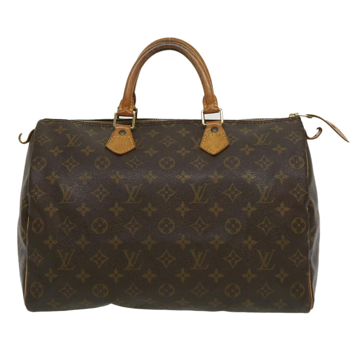 LOUIS VUITTON Monogram Speedy 35 Hand Bag M41524 LV Auth jk1876