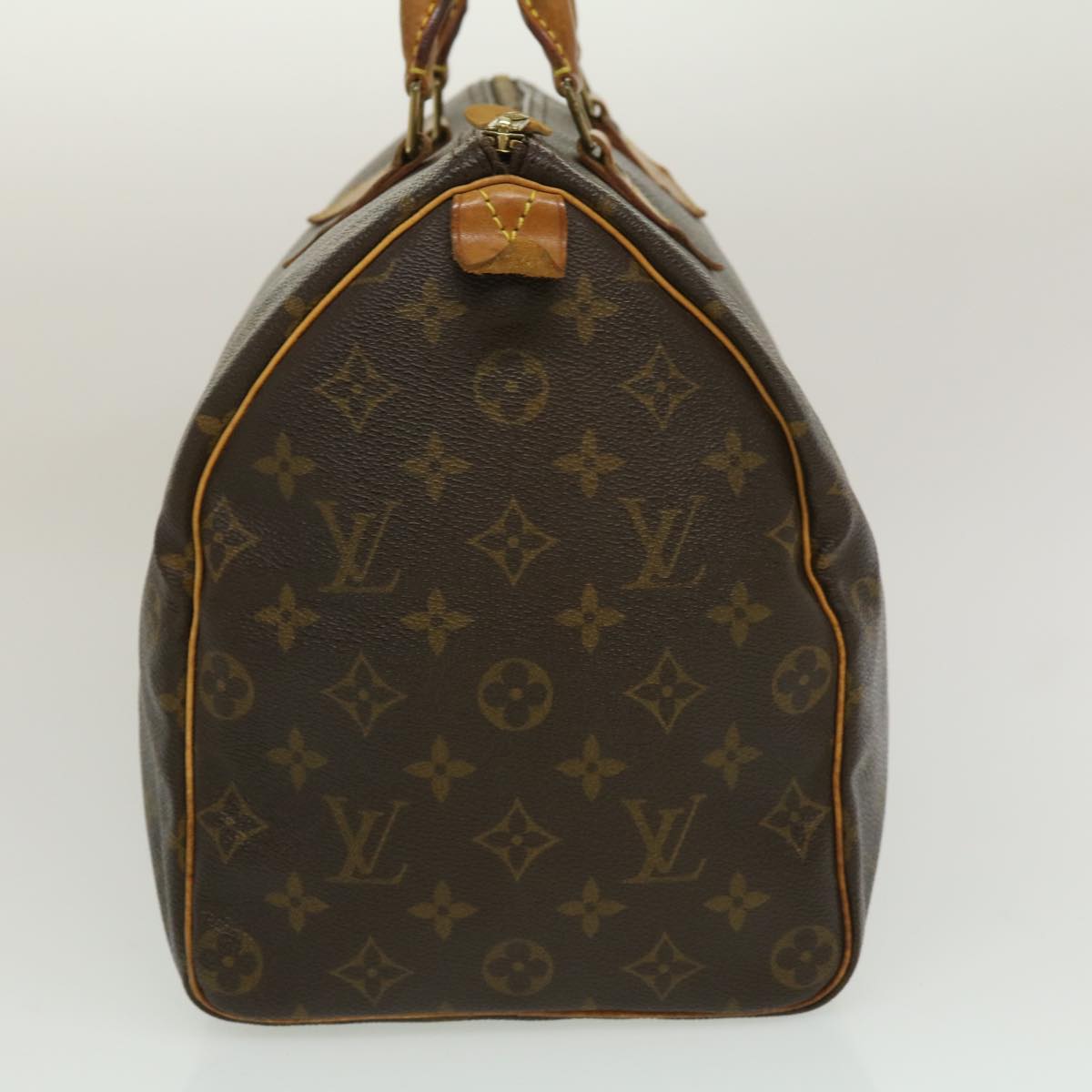 LOUIS VUITTON Monogram Speedy 35 Hand Bag M41524 LV Auth jk1876