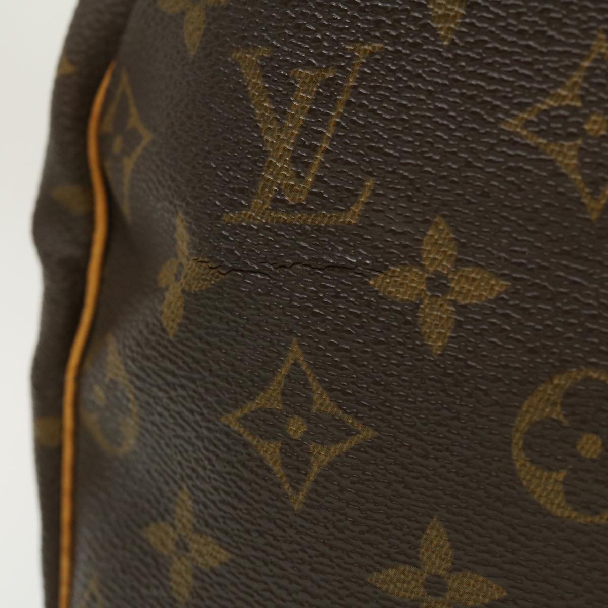 LOUIS VUITTON Monogram Speedy 35 Hand Bag M41524 LV Auth jk1876