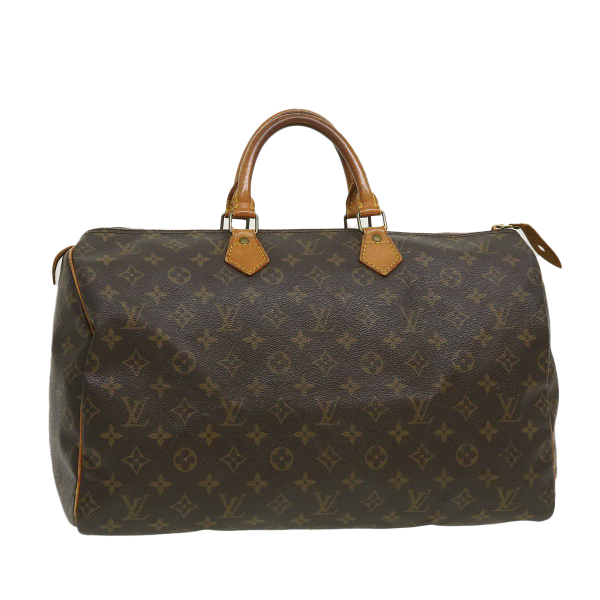 LOUIS VUITTON Monogram Speedy 40 Hand Bag M41522 LV Auth jk1885