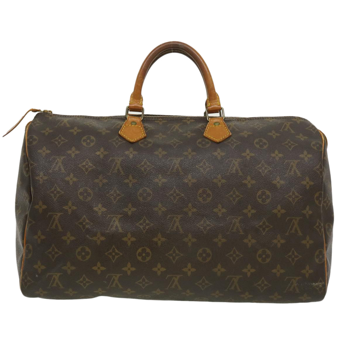 LOUIS VUITTON Monogram Speedy 40 Hand Bag M41522 LV Auth jk1885