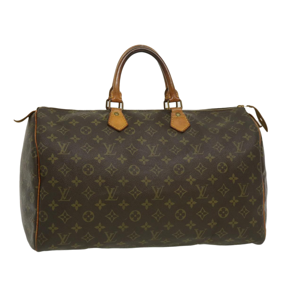 LOUIS VUITTON Monogram Speedy 40 Hand Bag M41522 LV Auth jk1887