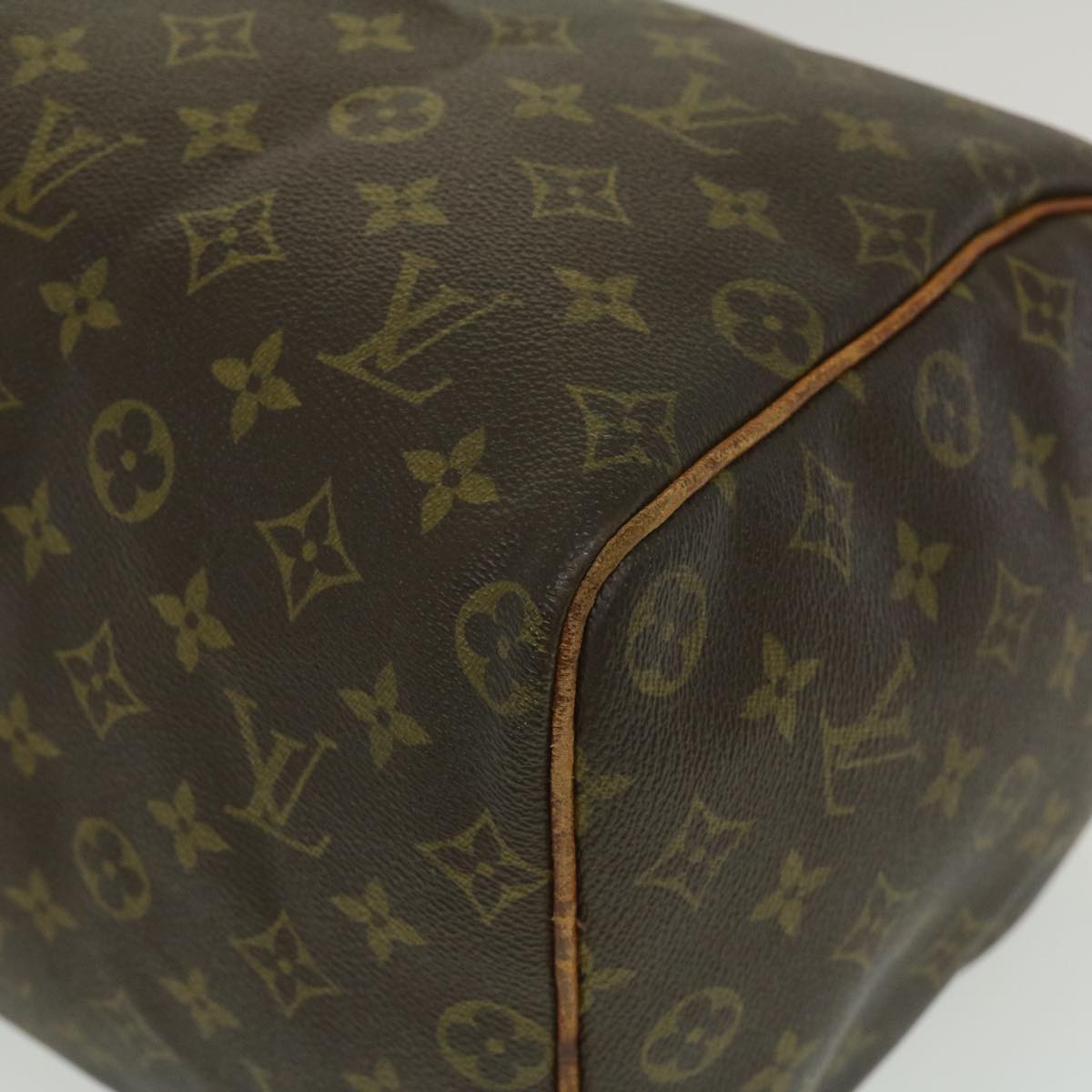 LOUIS VUITTON Monogram Speedy 40 Hand Bag M41522 LV Auth jk1887