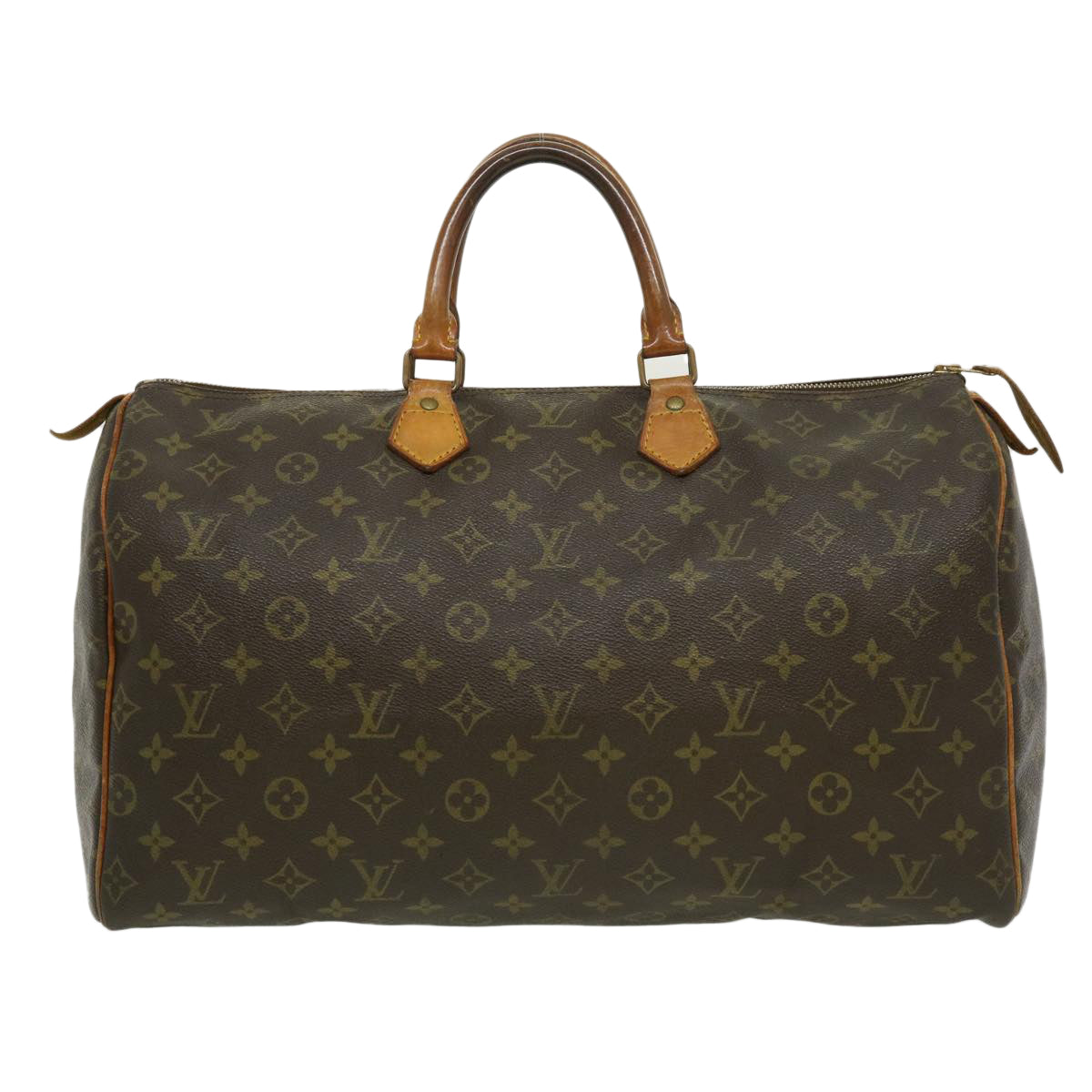 LOUIS VUITTON Monogram Speedy 40 Hand Bag M41522 LV Auth jk1887