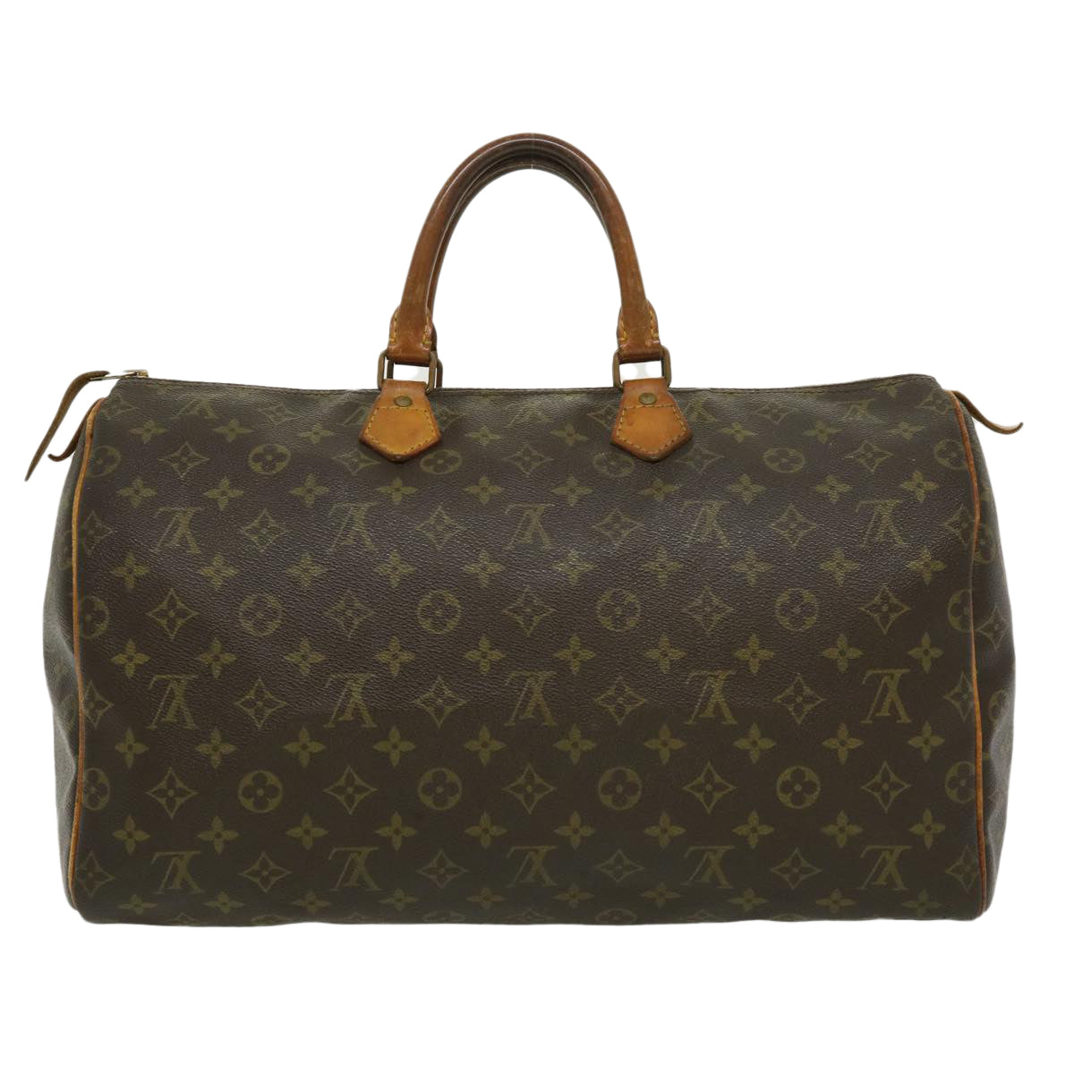 LOUIS VUITTON Monogram Speedy 40 Hand Bag M41522 LV Auth jk1887