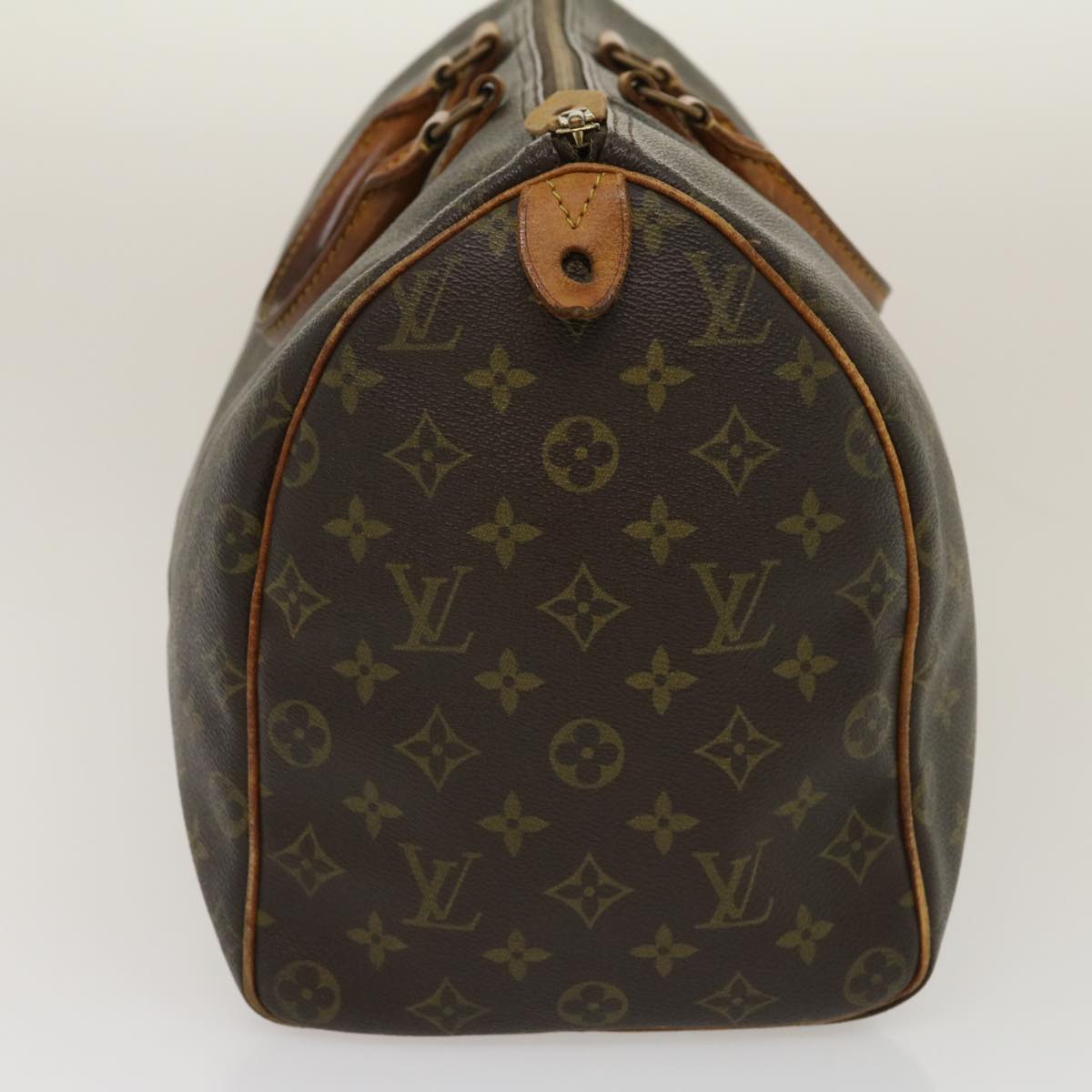 LOUIS VUITTON Monogram Speedy 40 Hand Bag M41522 LV Auth jk1887