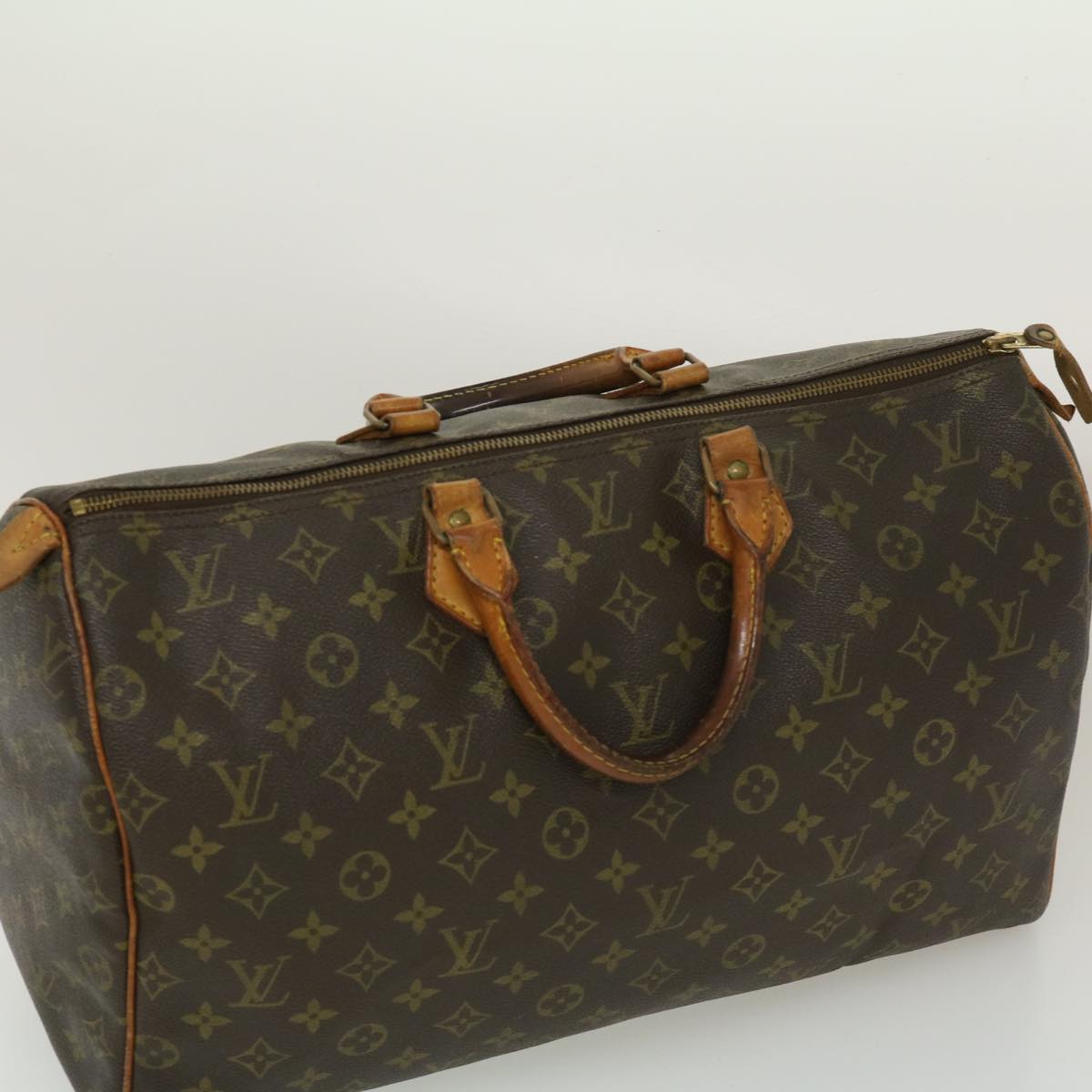 LOUIS VUITTON Monogram Speedy 40 Hand Bag M41522 LV Auth jk1887