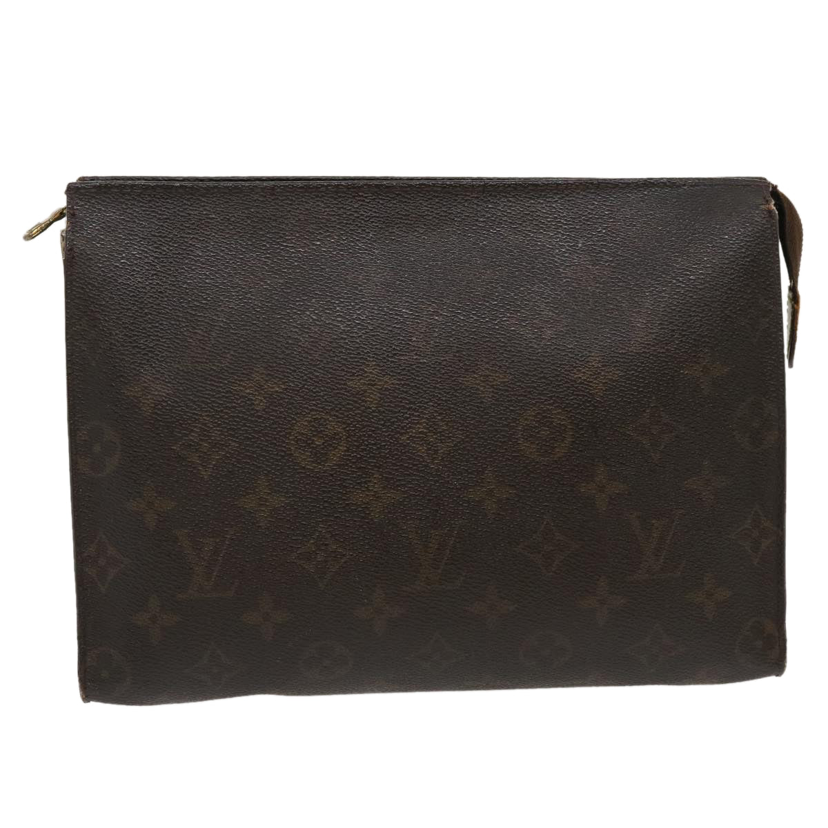 LOUIS VUITTON Monogram Poche Toilette 26 Pouch M47542 LV Auth jk1889