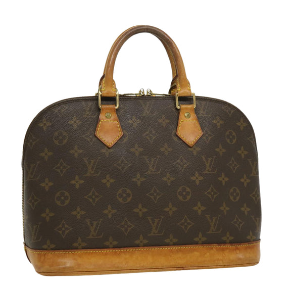 LOUIS VUITTON Monogram Alma Hand Bag M51130 LV Auth jk1907