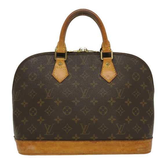 LOUIS VUITTON Monogram Alma Hand Bag M51130 LV Auth jk1907