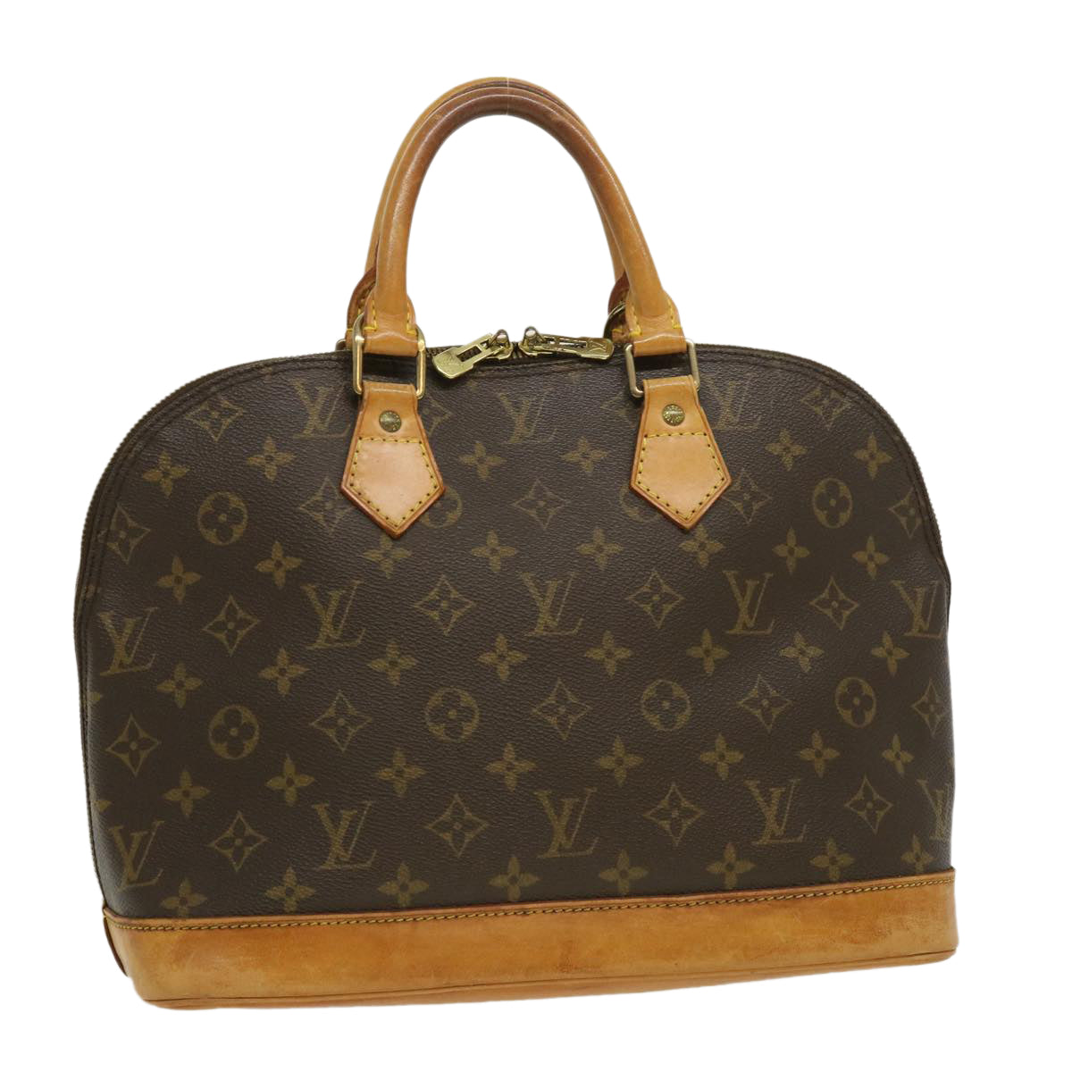 LOUIS VUITTON Monogram Alma Hand Bag M51130 LV Auth jk1909