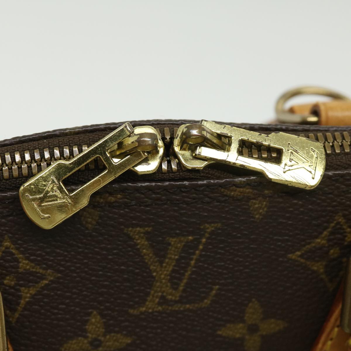 LOUIS VUITTON Monogram Alma Hand Bag M51130 LV Auth jk1909