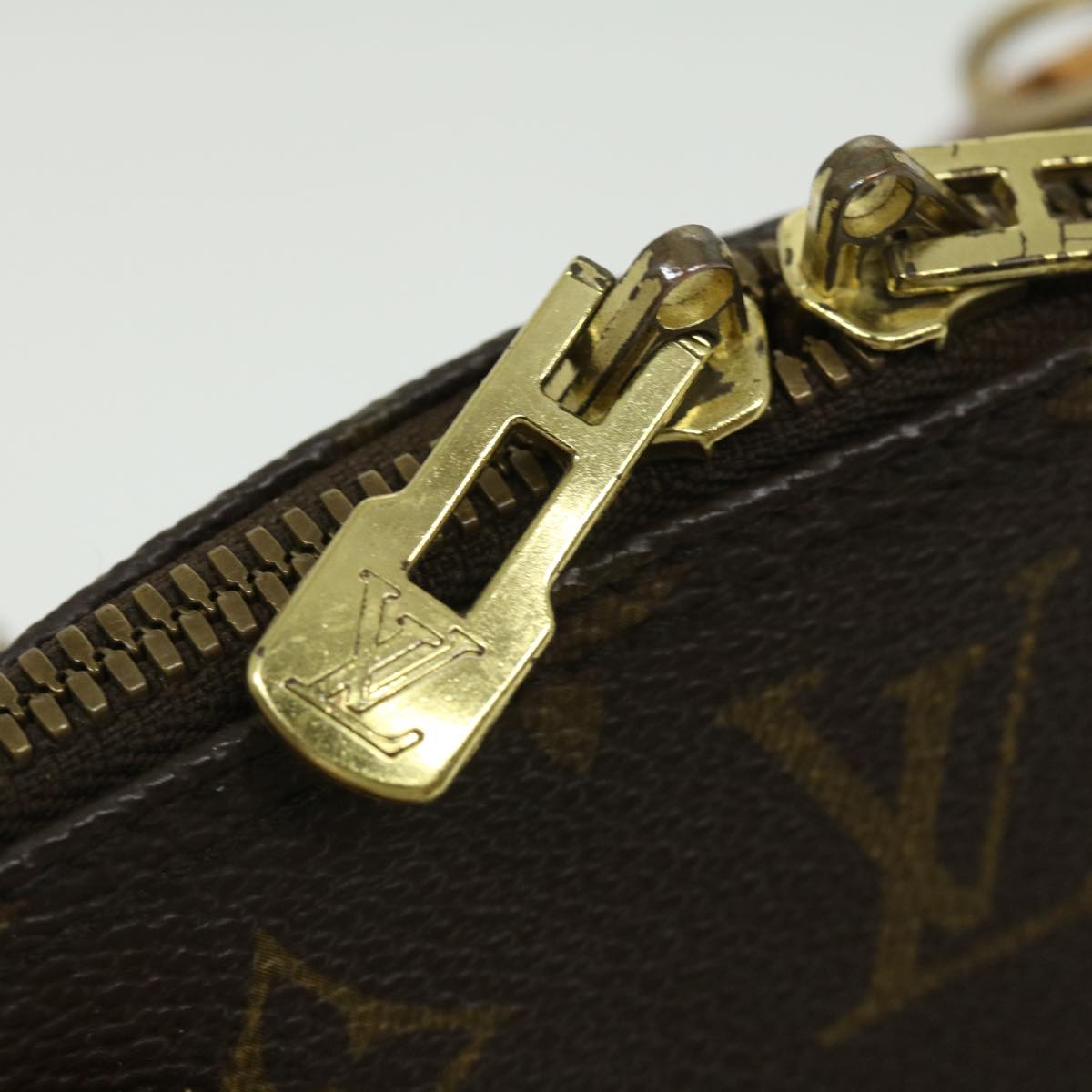 LOUIS VUITTON Monogram Alma Hand Bag M51130 LV Auth jk1909