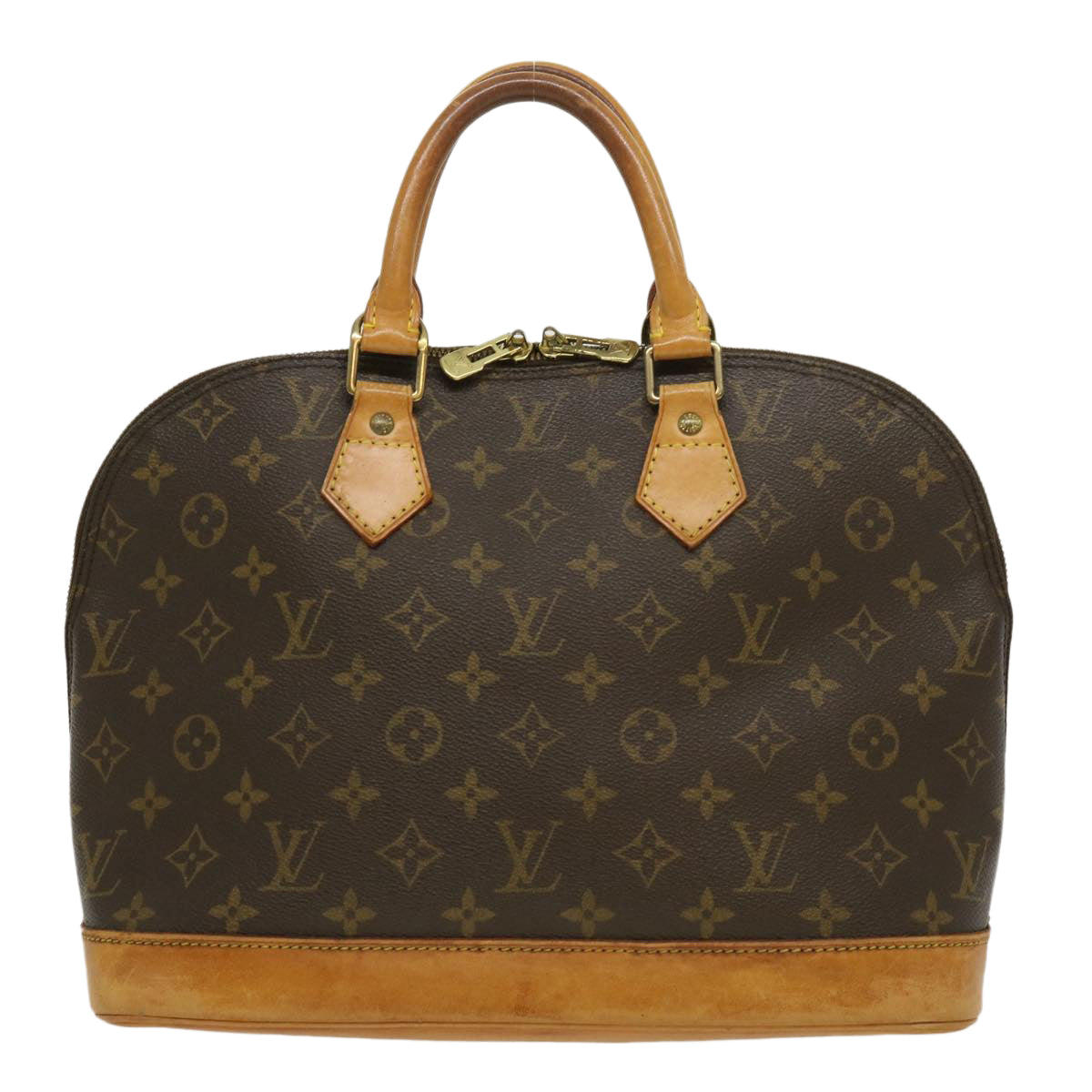 LOUIS VUITTON Monogram Alma Hand Bag M51130 LV Auth jk1909