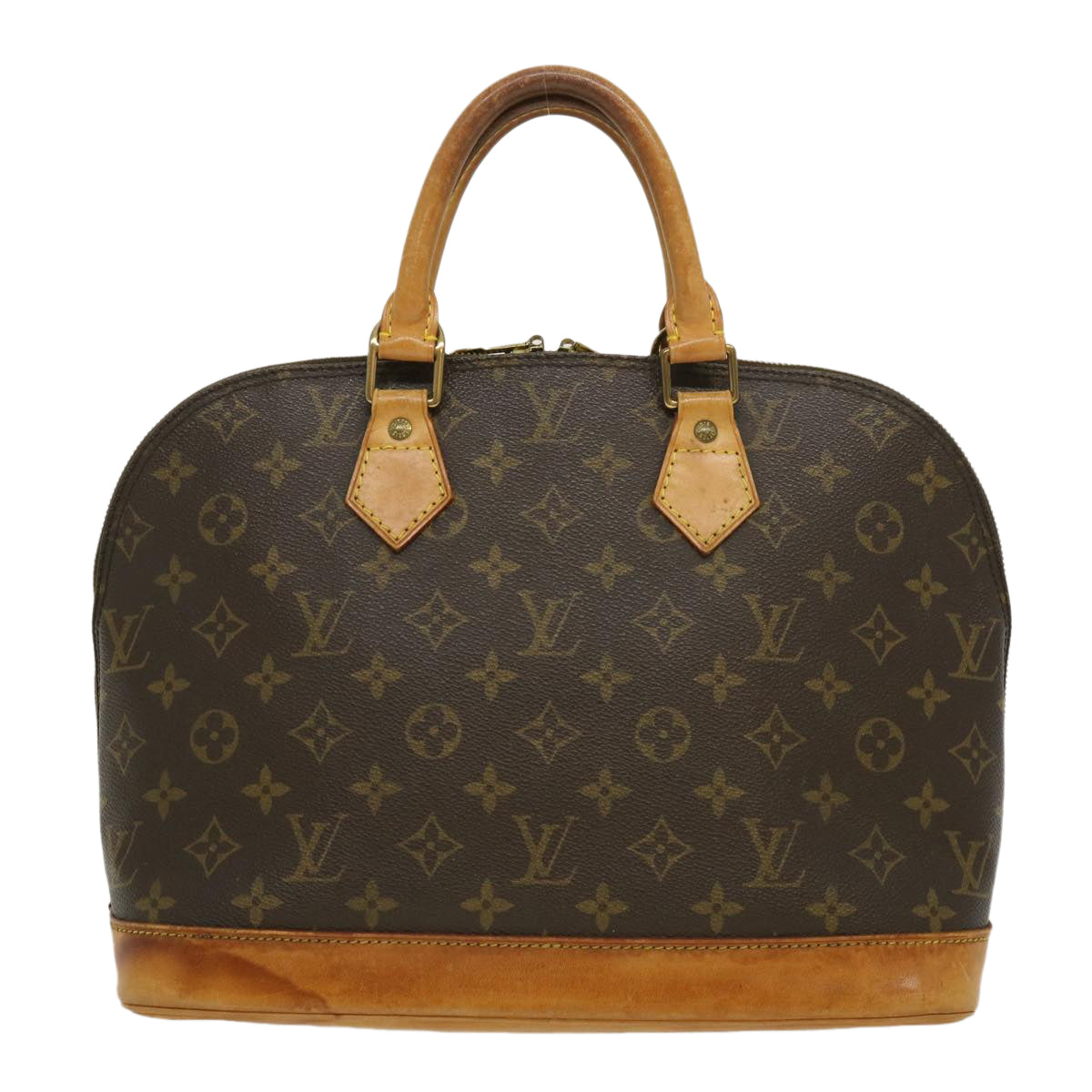 LOUIS VUITTON Monogram Alma Hand Bag M51130 LV Auth jk1909