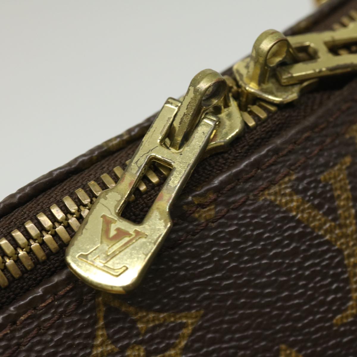 LOUIS VUITTON Monogram Alma Hand Bag M51130 LV Auth jk1911