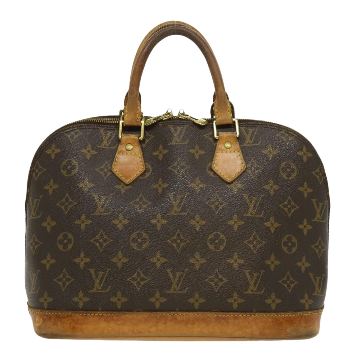 LOUIS VUITTON Monogram Alma Hand Bag M51130 LV Auth jk1911