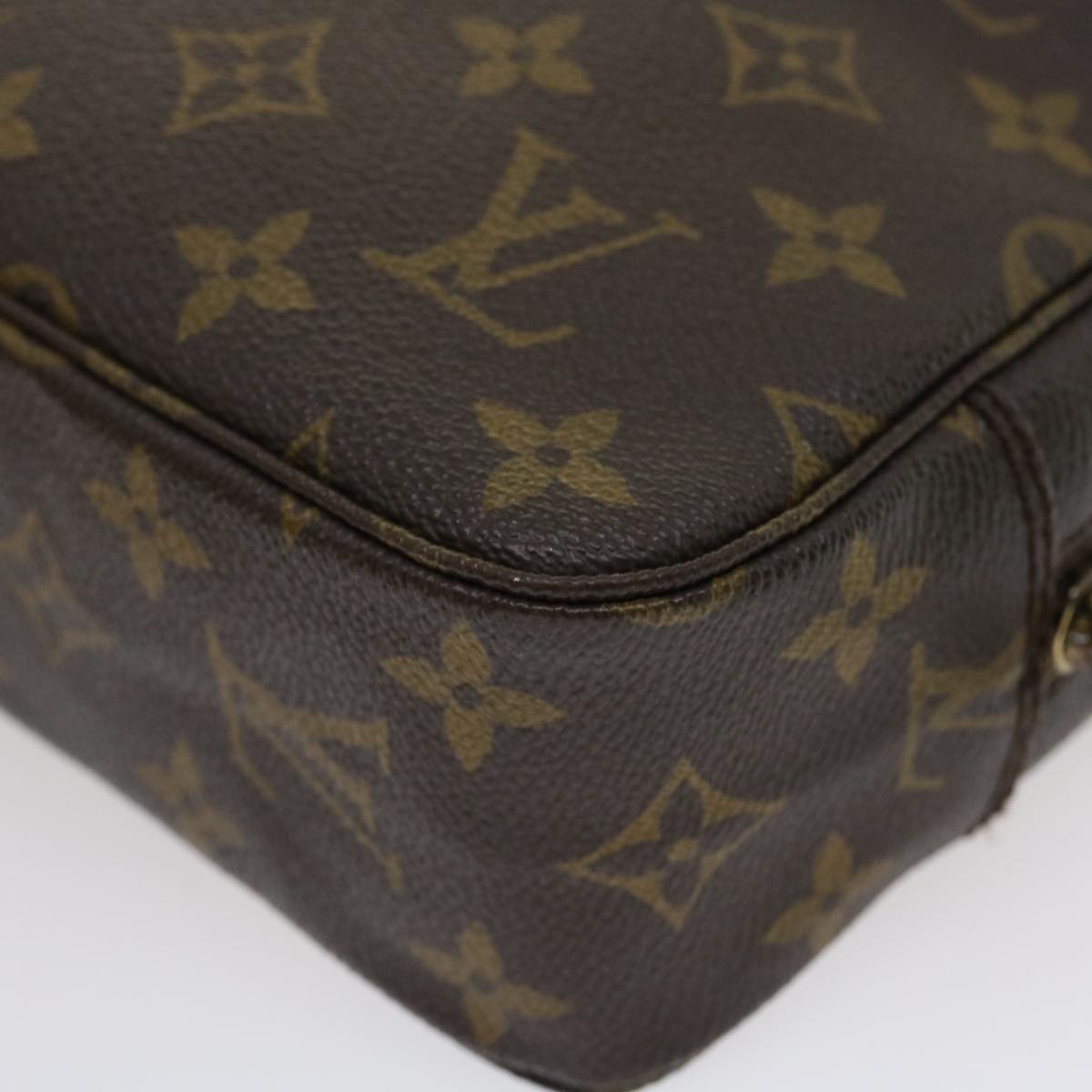 LOUIS VUITTON Monogram Trousse Toilette 23 Clutch Bag M47524 LV Auth jk1914