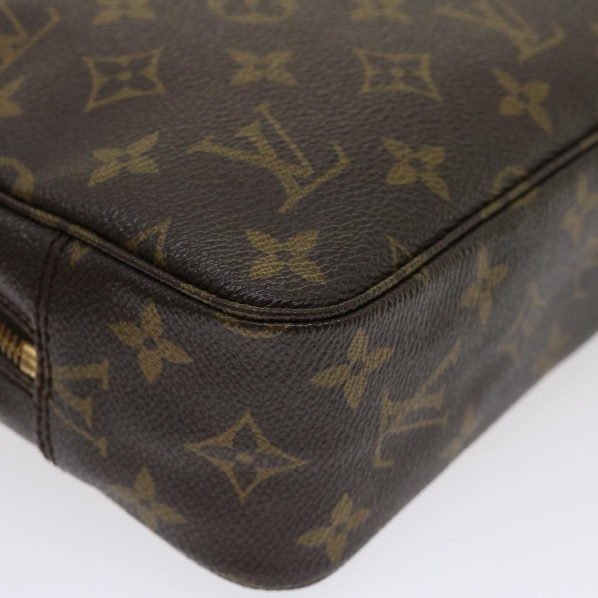 LOUIS VUITTON Monogram Trousse Toilette 23 Clutch Bag M47524 LV Auth jk1914