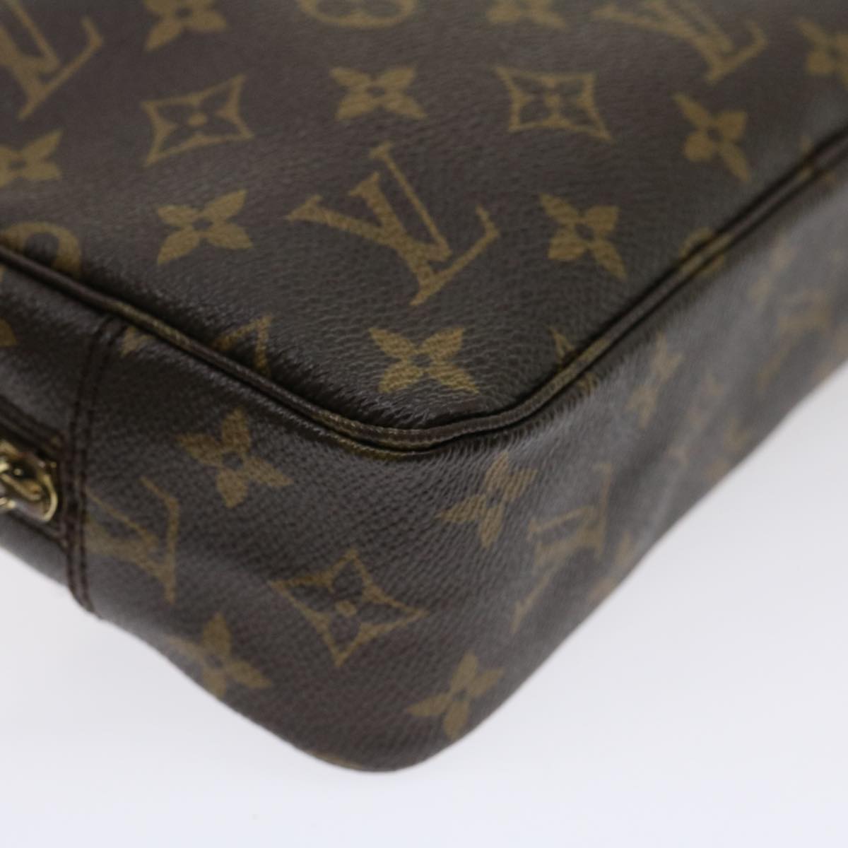 LOUIS VUITTON Monogram Trousse Toilette 23 Clutch Bag M47524 LV Auth jk1914