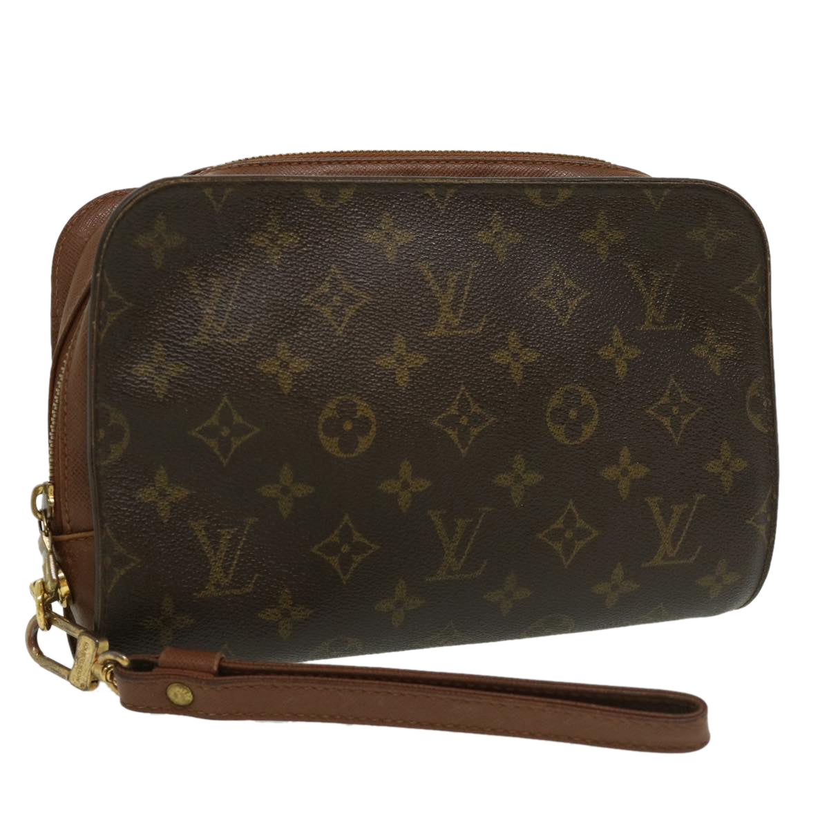 LOUIS VUITTON Monogram Orsay Clutch Bag M51790 LV Auth jk1928