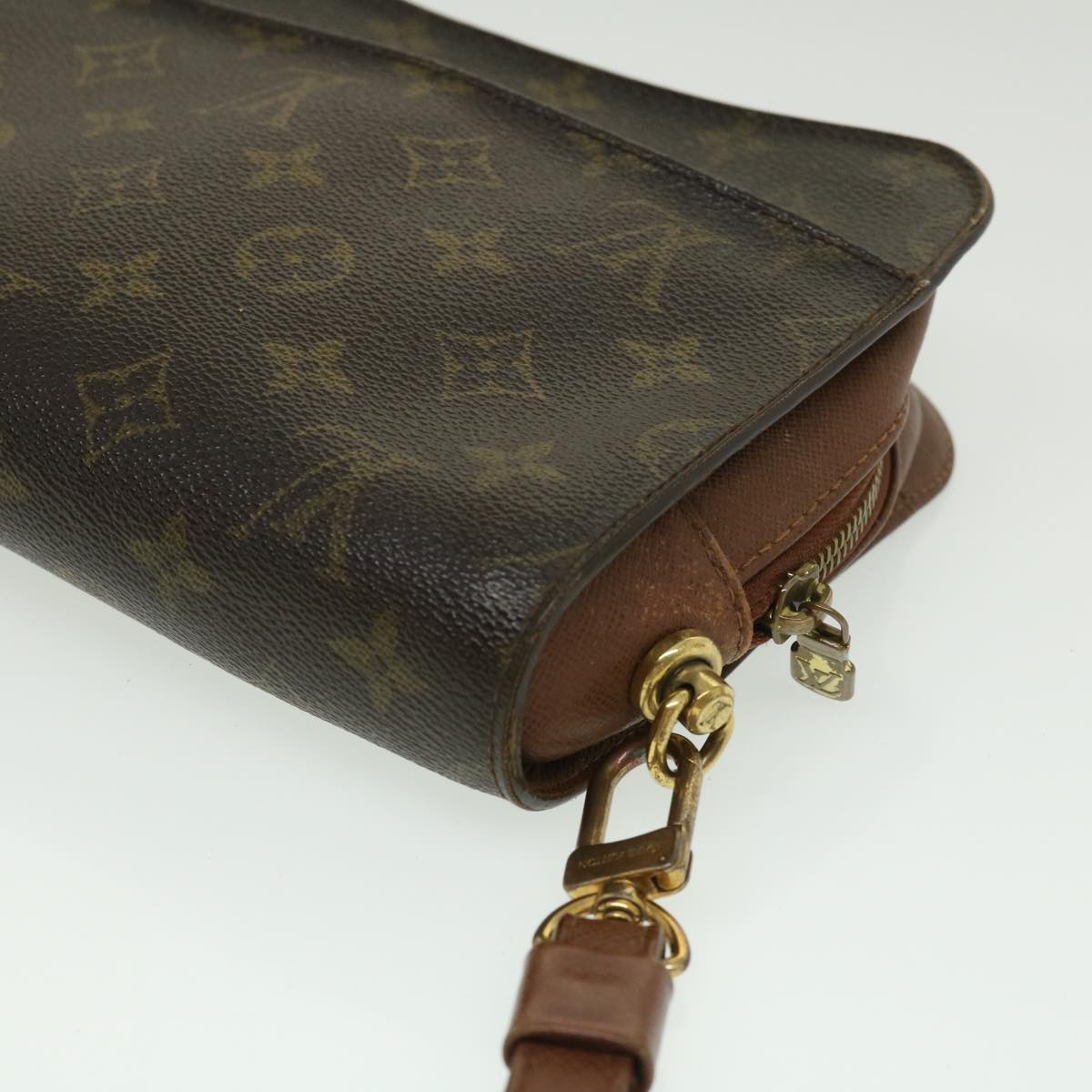 LOUIS VUITTON Monogram Orsay Clutch Bag M51790 LV Auth jk1928