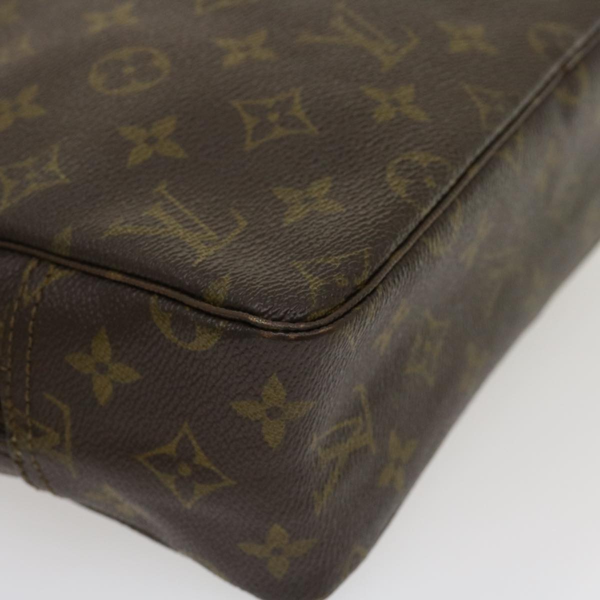 LOUIS VUITTON Monogram Trousse Toilette 28 Clutch Bag M47522 LV Auth jk1932