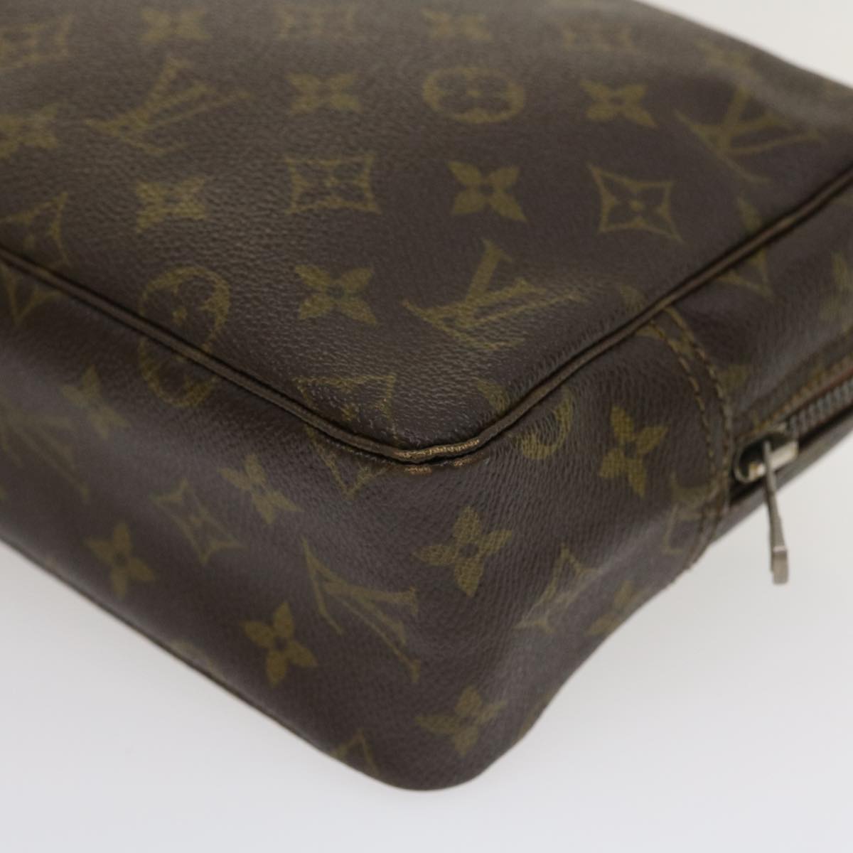 LOUIS VUITTON Monogram Trousse Toilette 28 Clutch Bag M47522 LV Auth jk1932