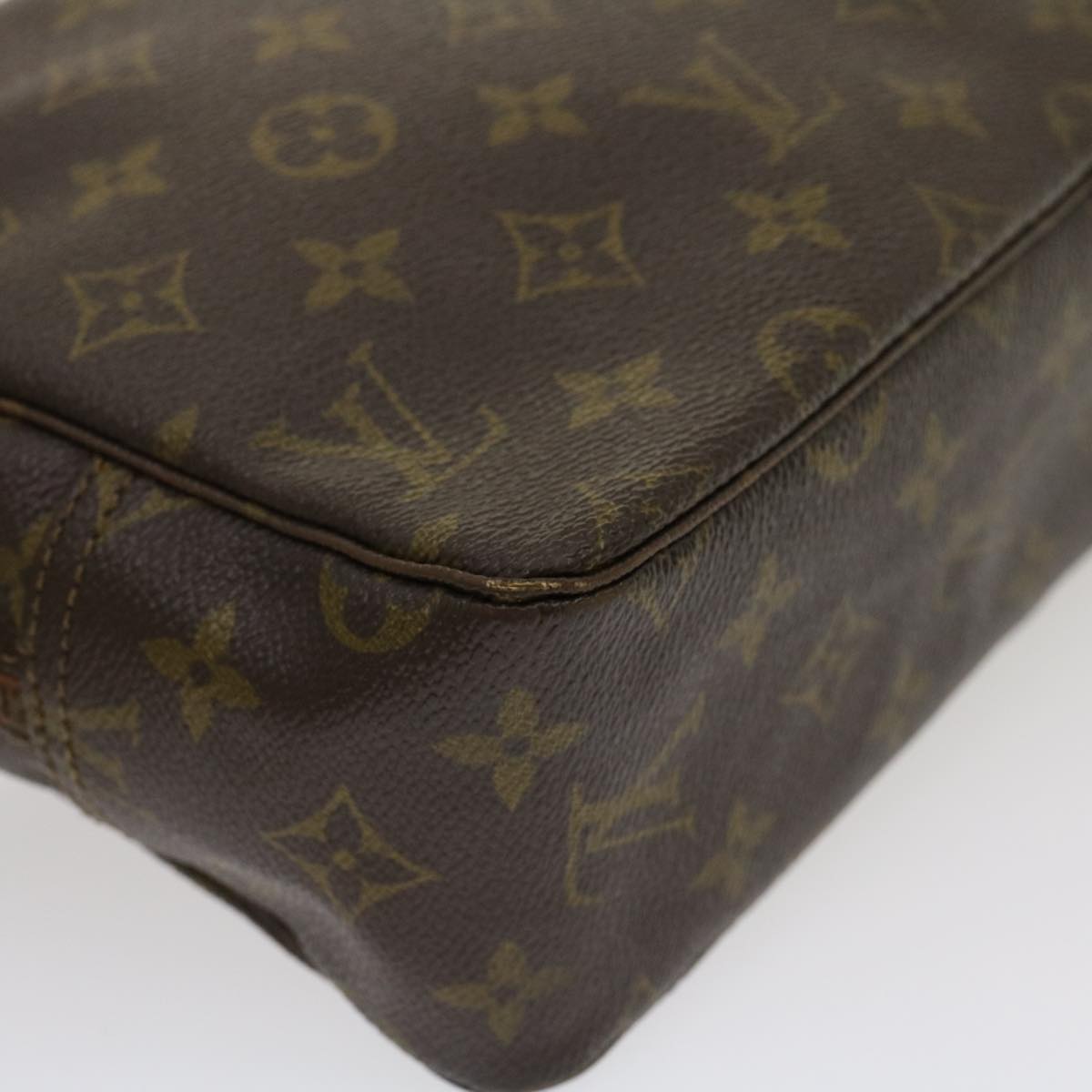 LOUIS VUITTON Monogram Trousse Toilette 28 Clutch Bag M47522 LV Auth jk1932