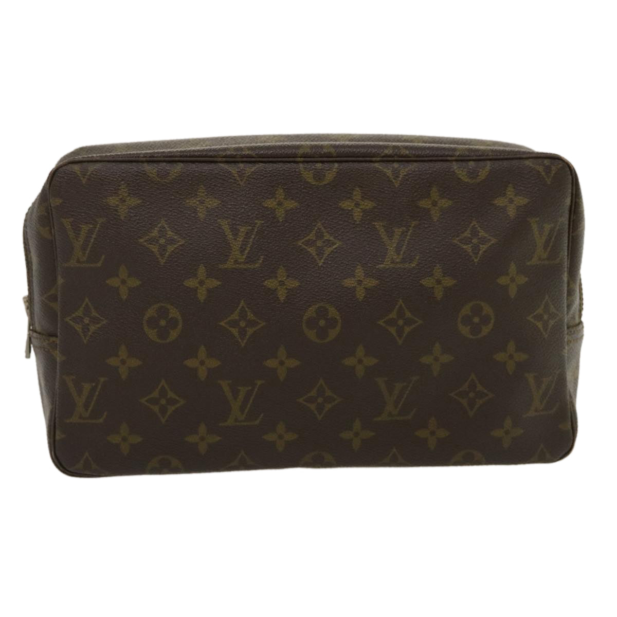 LOUIS VUITTON Monogram Trousse Toilette 28 Clutch Bag M47522 LV Auth jk1932