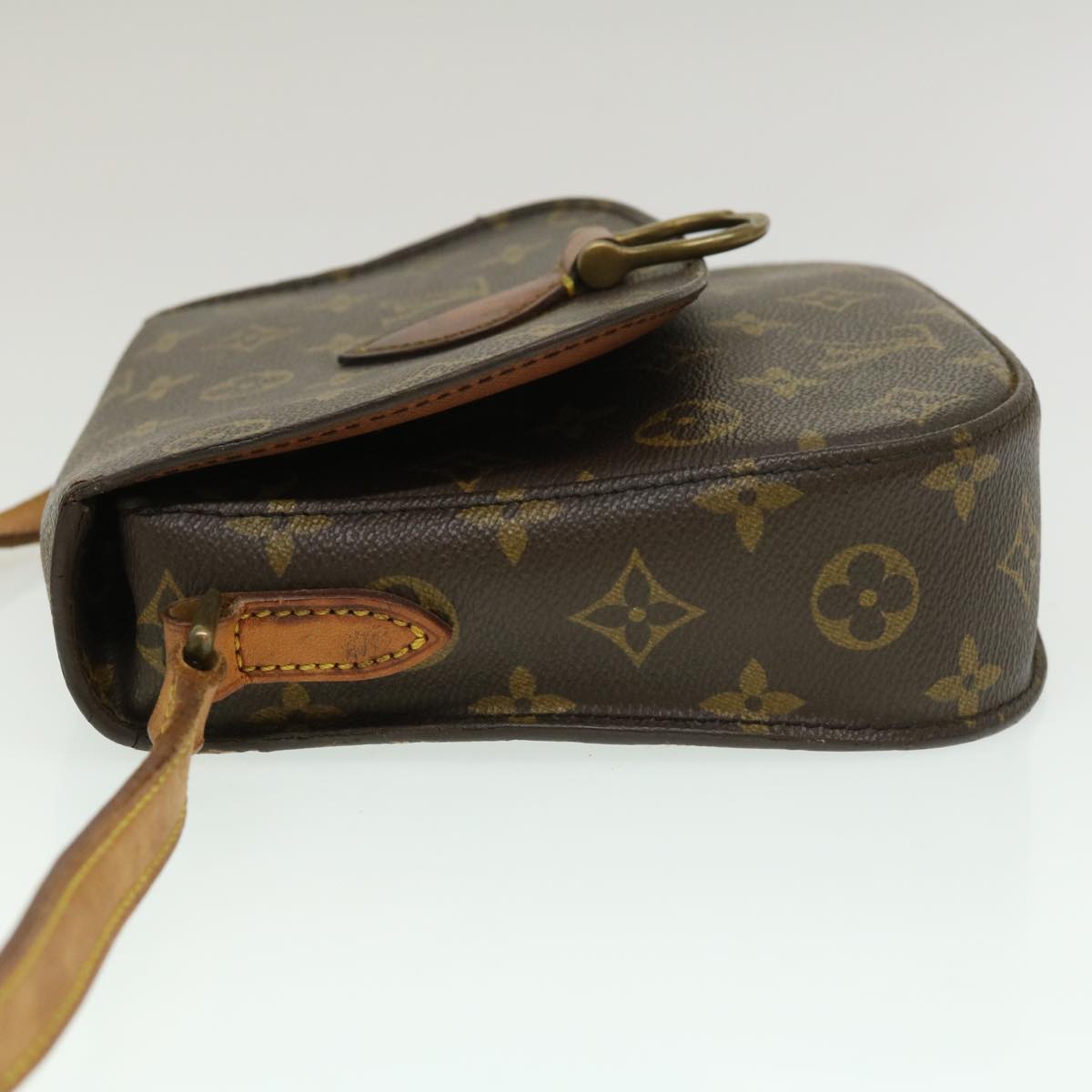 LOUIS VUITTON Monogram Saint Cloud MM Shoulder Bag M51243 LV Auth jk1954