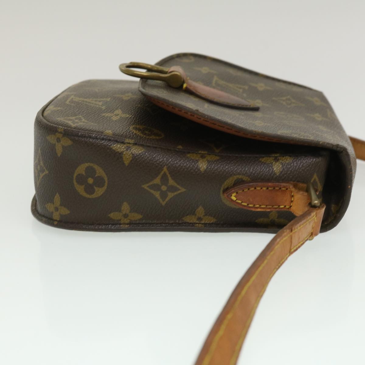 LOUIS VUITTON Monogram Saint Cloud MM Shoulder Bag M51243 LV Auth jk1954