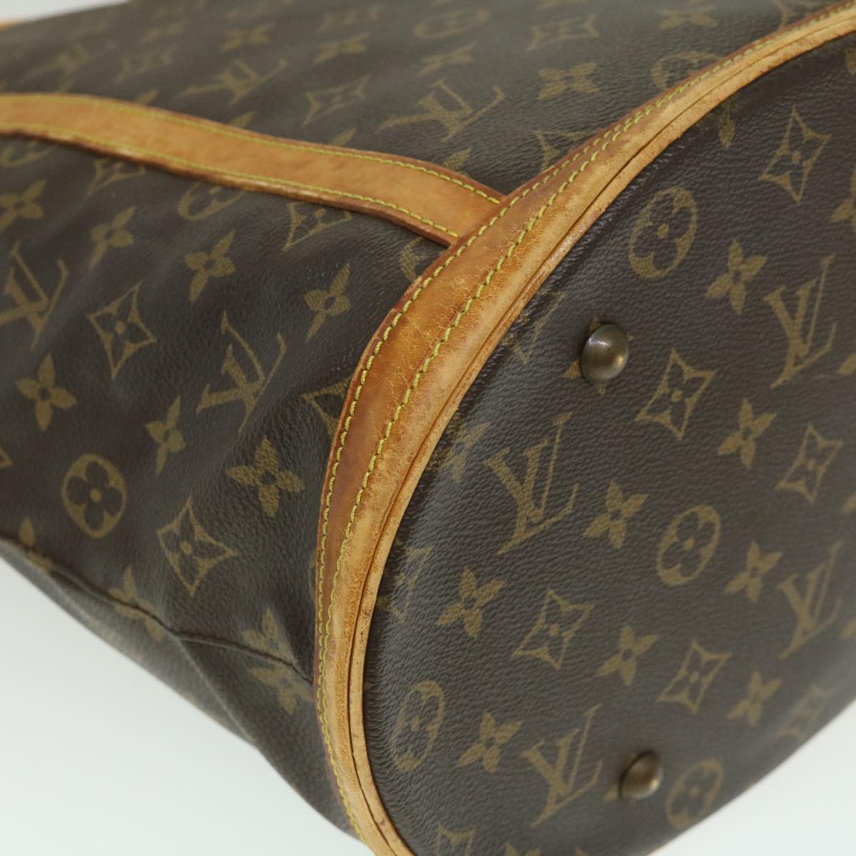 LOUIS VUITTON Monogram Bucket GM Shoulder Bag M42236 LV Auth jk1978