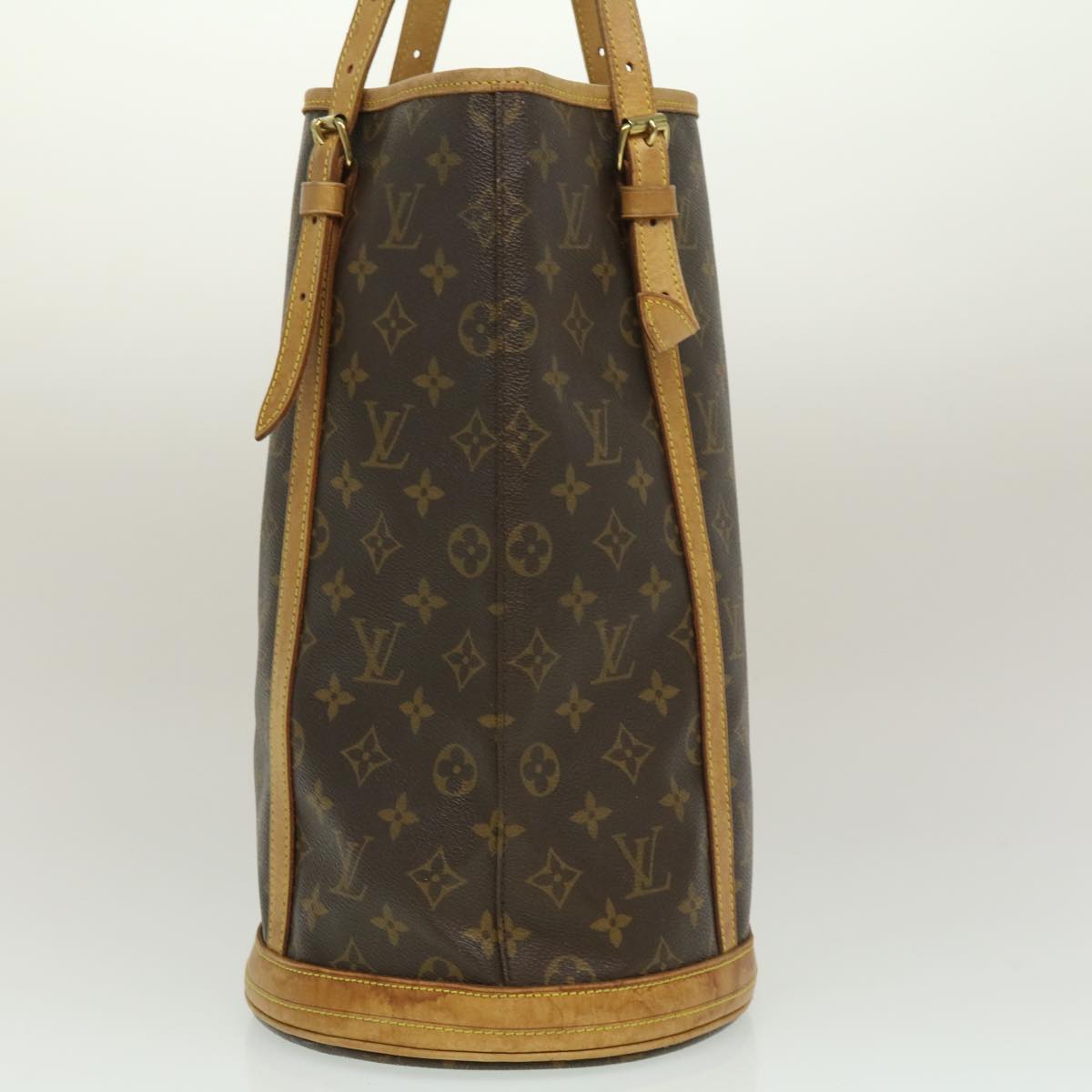 LOUIS VUITTON Monogram Bucket GM Shoulder Bag M42236 LV Auth jk1979