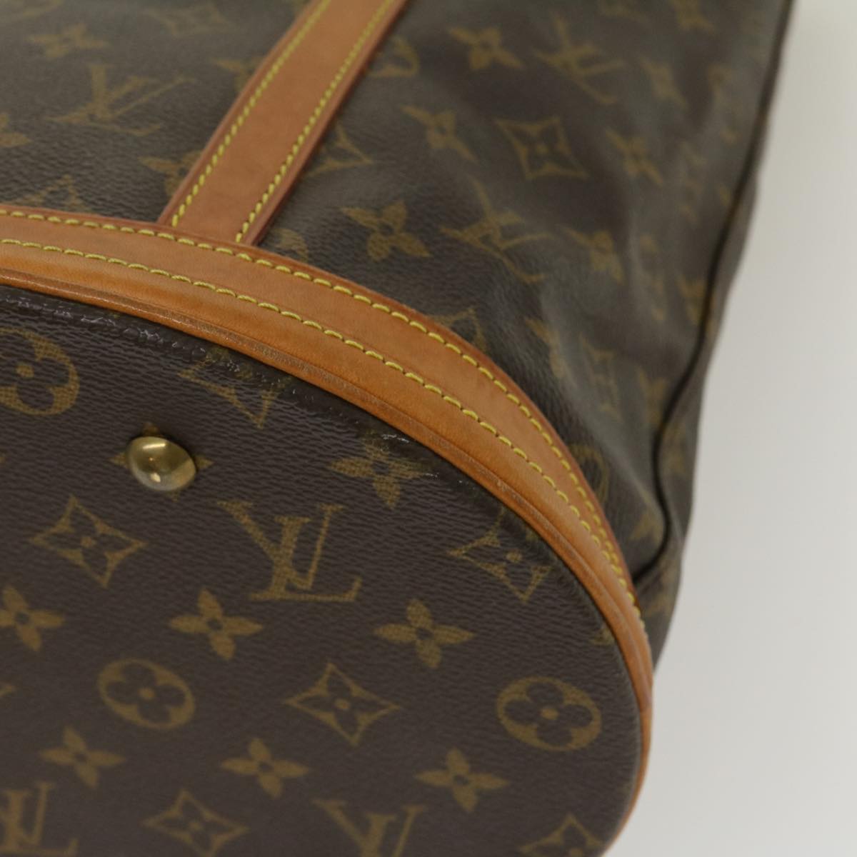 LOUIS VUITTON Monogram Bucket GM Shoulder Bag M42236 LV Auth jk1980