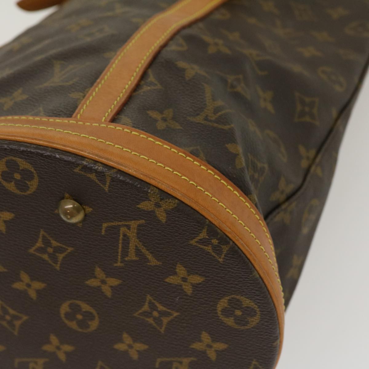 LOUIS VUITTON Monogram Bucket GM Shoulder Bag M42236 LV Auth jk1980